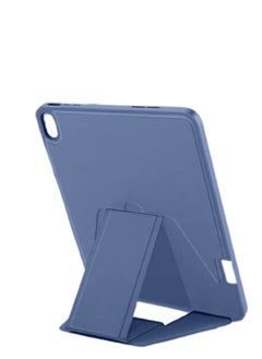 Leather Stand case grip strap case for Apple iPad Pro (10.5-inch) Blue