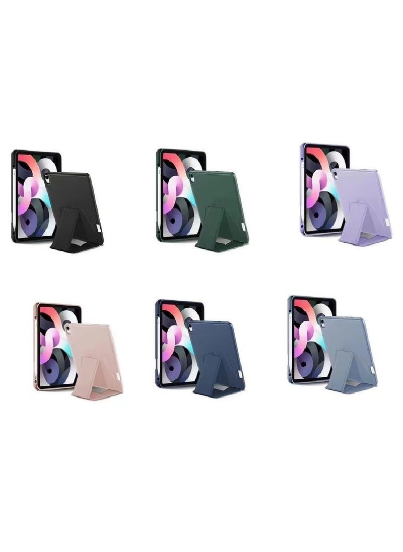 Generic - Leather Stand case grip strap case for Apple iPad Pro (10.5-inch) Blue - Image 1