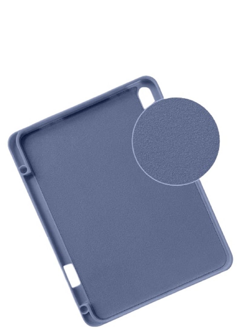 Generic - Leather Stand case grip strap case for Apple iPad Pro (10.5-inch) Blue - Image 1