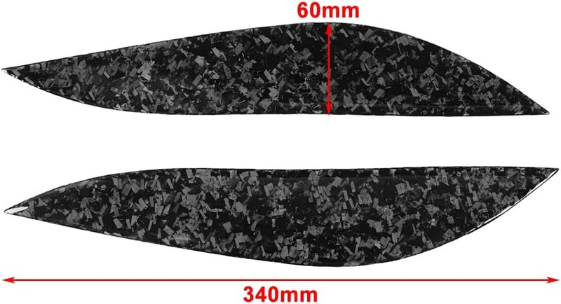 DEMULAX Car Headlight Eyelid Cover for Civic 2001-2003 - Image 2