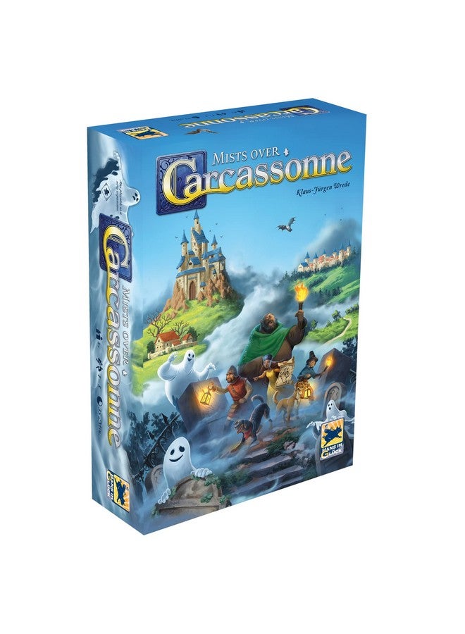 Z-Man Games Mists Over Carcassonne Board Game | Territory Building Strategy Game | Cooperative Family Game for Kids and Adults | Ages 8+ | 2-6 Players | Average Playtime 45 Minutes | Made by Z-Man Games  - Image 1