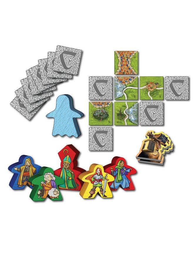 Z-Man Games Mists Over Carcassonne Board Game | Territory Building Strategy Game | Cooperative Family Game for Kids and Adults | Ages 8+ | 2-6 Players | Average Playtime 45 Minutes | Made by Z-Man Games  - Image 3