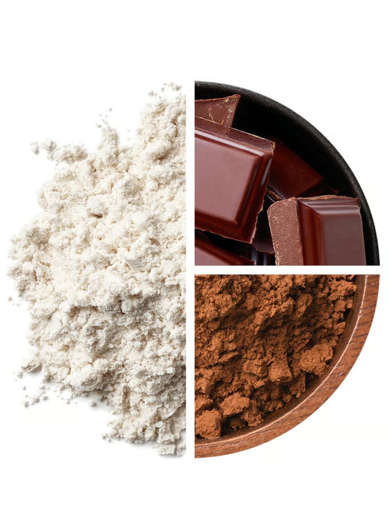 NUTREND Mass Gain Restore Your Energy - 1050 Grams (Chocolate + Cocoa Flavour) 15g Protein per servings - Muscle Growth & Recovery Support - Whey Protein Concentrate AAKG & BCAA Vitamins - Image 2