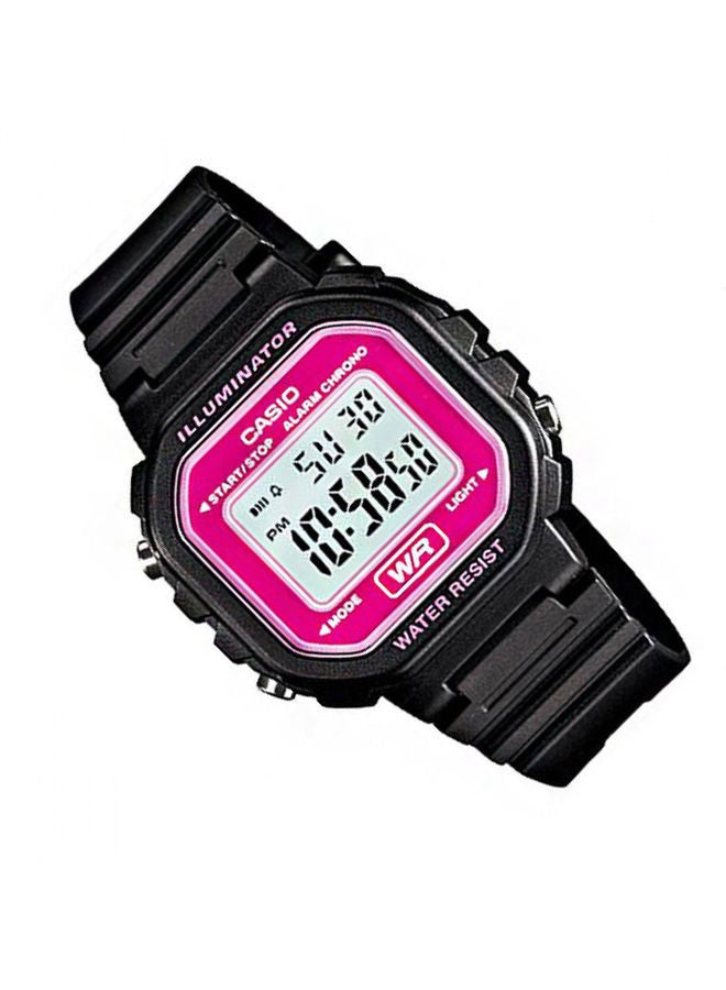 كاسيو ساعة يد من ستانلس ستيل نظام ثنائي LA-20WH-4ADF - Image 2