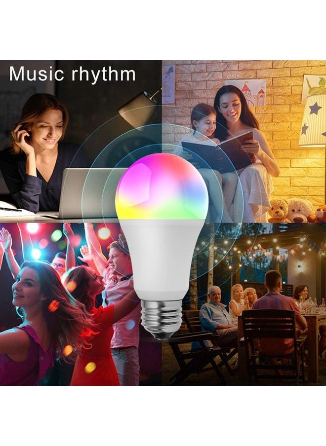 Thoraya Smart Light Bulb Tuya BT WiFi Bulbs Color Changing Dimmable 9W 800 Lumens 2700-6500K RGB LED Light Bulb E26/E27 Works with Alexa for Home Christmas Holiday Decor  - Image 5