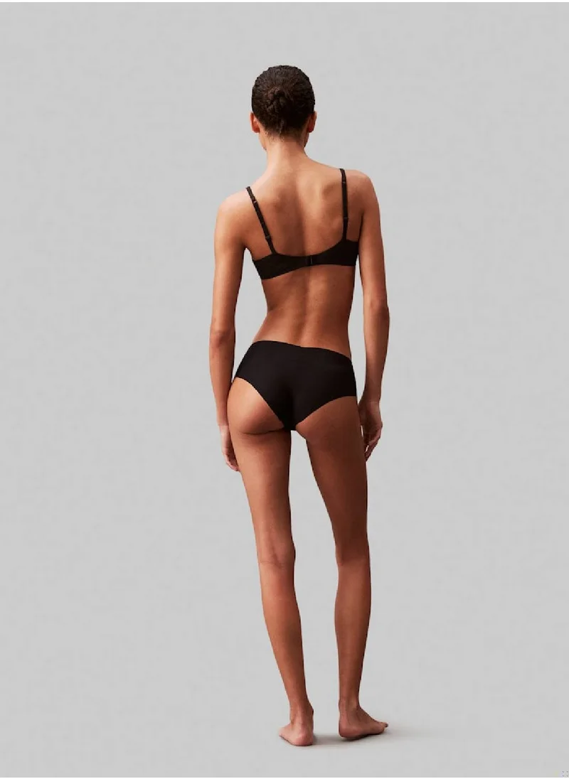 CALVIN KLEIN Women's Hipster Panty - Invisibles - Polyamide, Black