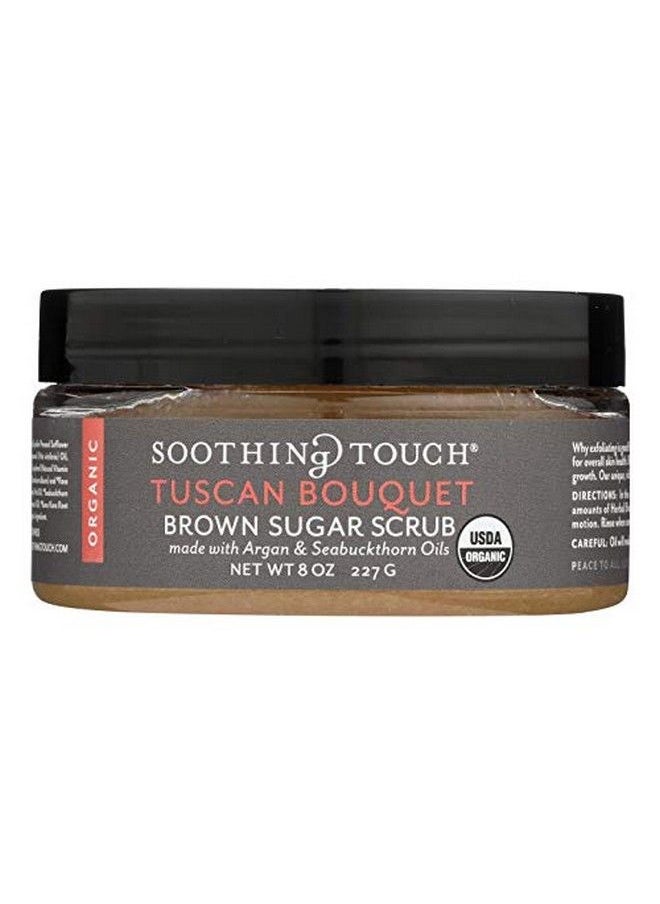 Soothing Touch Organic Herbal Brown Sugar Scrub Tuscan Bouquet 8 Oz  - Image 2