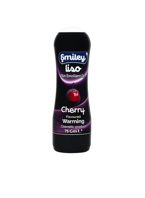 Liso Lubricant Gel Cherry Flavoured Warming 75 gm