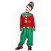 EraSpooky Elf Costume for Kids Boys Christmas Childrens Costumes Outfit Set Santa Elf Costume Dress Up Funny Cosplay Party - Image 2