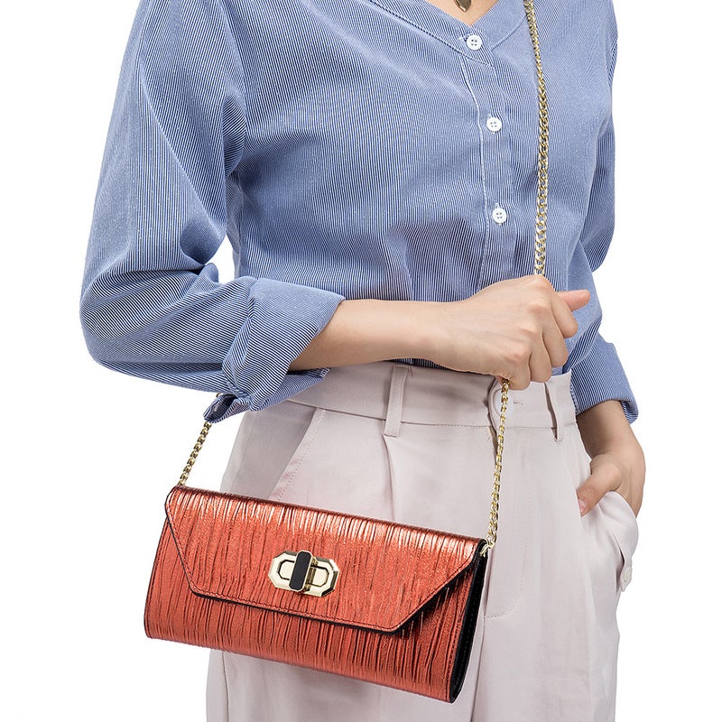 Western Style Evening Party Bag Women'S Dress Handbag Niche Elegant All-Match Crossbody Cow Women'S Bag Clip Wrist - Image 4