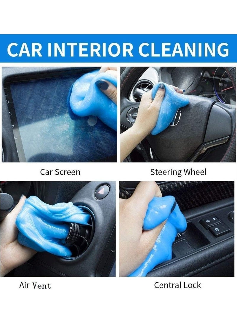 Super Clean Slime Car Cleaning Gel Soft & Reusable Blue 160g - Image 3