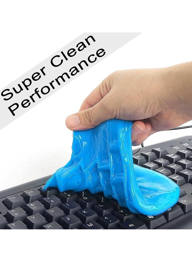 Super Clean Slime Car Cleaning Gel Soft & Reusable Blue 160g - Image 2