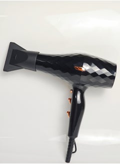 SALON Professional Hair Dryer 8000W Black MX-912  - Image 1