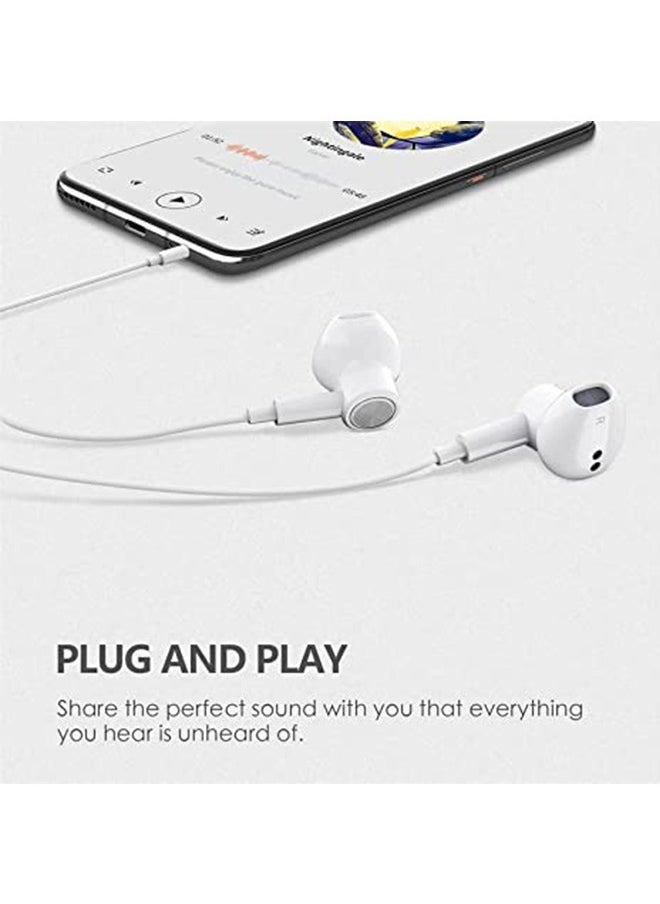 General - 2 Pack In Ear Earphones With 3.5mm for iPhone Mic, Volume Control Compatible with iPhone,iPad,iPod,Computer,MP3/4,Android Most 3.5mm Audio Devices - Image 1