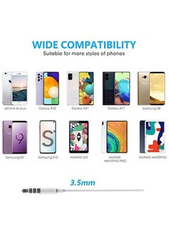 General 2 Pack In Ear Earphones With 3.5mm for iPhone Mic, Volume Control Compatible with iPhone,iPad,iPod,Computer,MP3/4,Android Most 3.5mm Audio Devices  - Image 4
