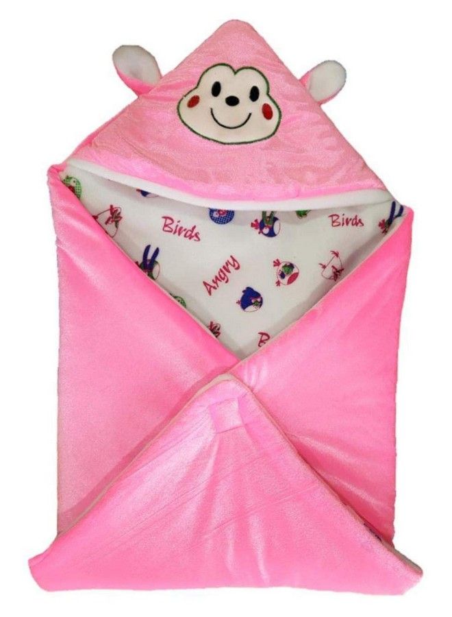 Brandonn Newborn Value Hamper Pack Of 5 Hooded Baby Blankets For Babies(Pack Of 5) - Image 3