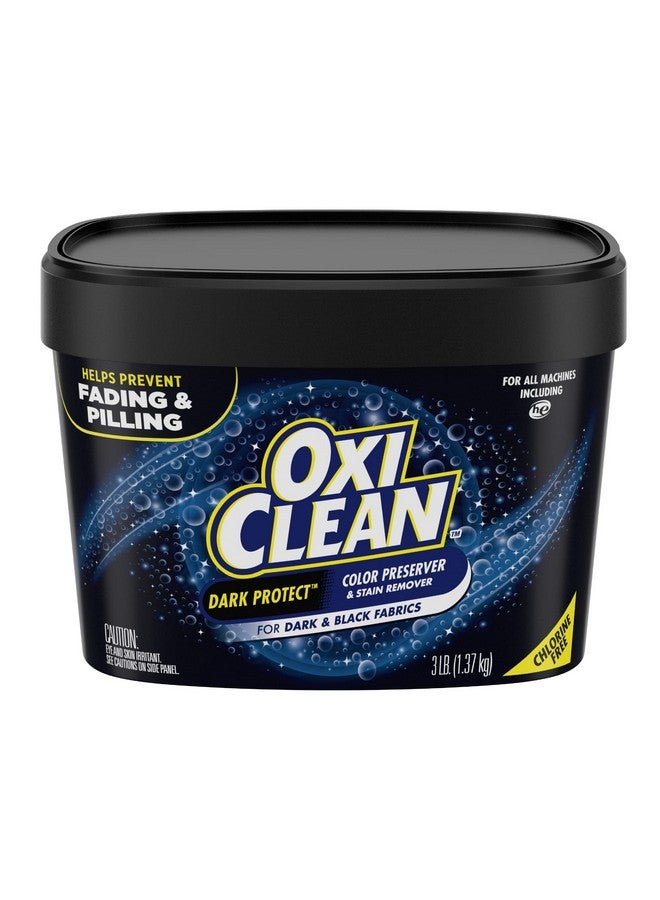 أوكسي كلين معزز الغسيل لحماية الظلام، مزيل بقع الغسيل للملابس، 3 رطل - Image 1