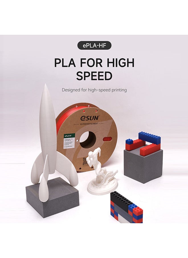 eSUN - PLA Filament for 3D Printers High Printing Speed PLA 3D Printer Filament 1.75mm 1KG Spool Upgraded PLA 3D Fast Printing Material - Image 1