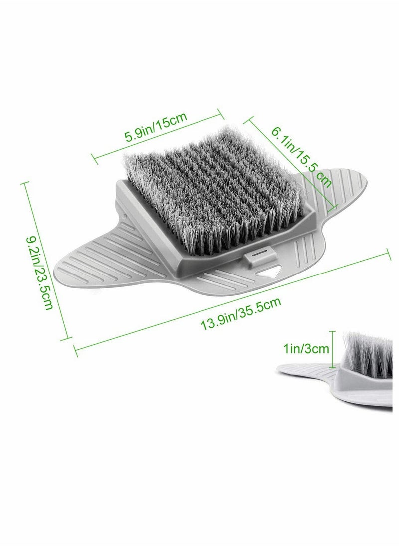 Generic - Multi-Functional Foot Scrubber and Massager with Suction Grip for Relaxing Shower Experience - Image 1