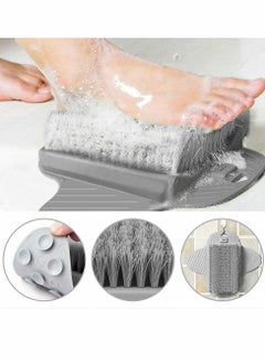 Multi-Functional Foot Scrubber and Massager with Suction Grip for Relaxing Shower Experience