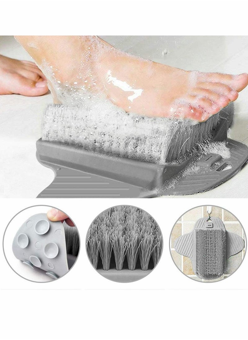 Generic - Multi-Functional Foot Scrubber and Massager with Suction Grip for Relaxing Shower Experience - Image 1
