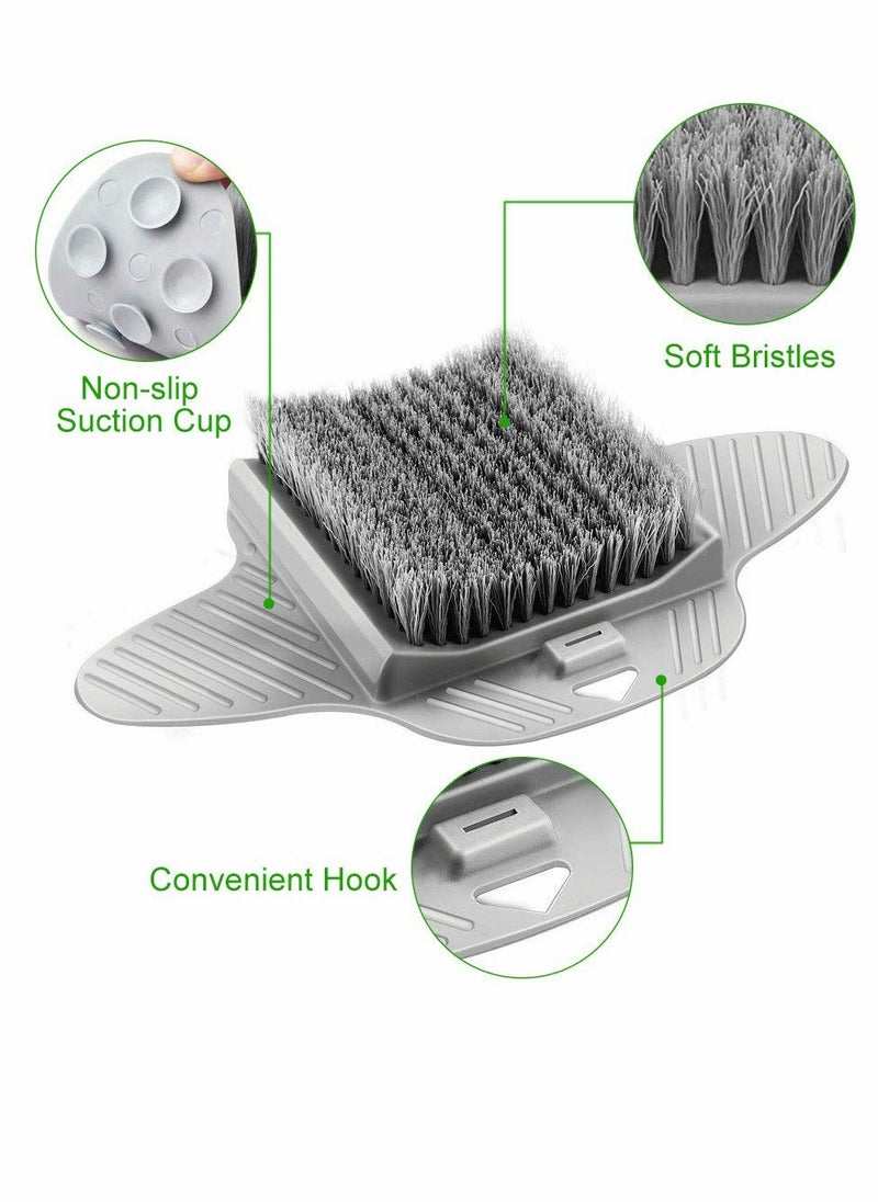 Generic - Multi-Functional Foot Scrubber and Massager with Suction Grip for Relaxing Shower Experience - Image 1