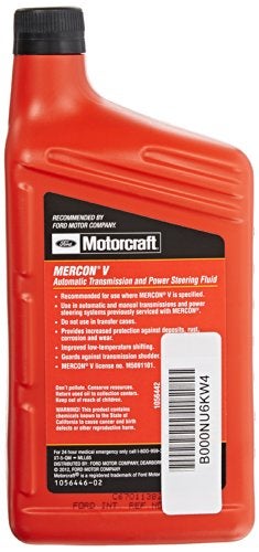 Ford Genuine XT5QM MERCONV Automatic Transmission and Power Steering Fluid 1 Quart - Image 3
