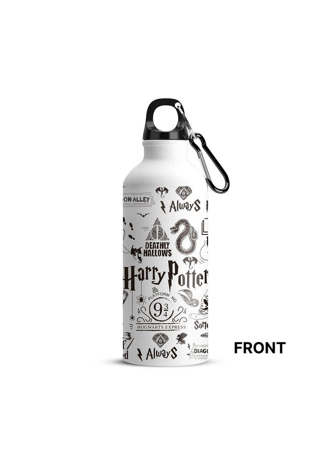 Epic Stuff HOME OF HEROES Epic Stuff - Harry Potter Black Aluminum Sports Sipper/Water Bottle I Water Bottle For Kids (750 ml) - Best Themed Gifts For Friends Fans - Image 2