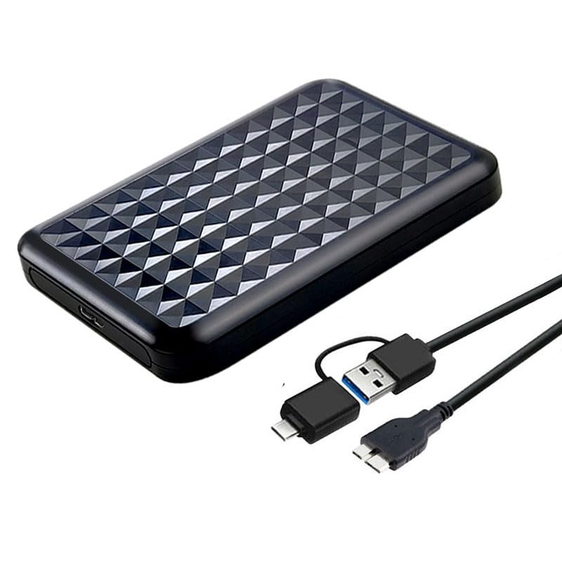 Tianken Ultra Slim Portable External Hard Drive 2.5'' USB 3.0 HDD Storage for PC, Mac, Laptop, PS4, PS5, Xbox one (1TB) - Image 1