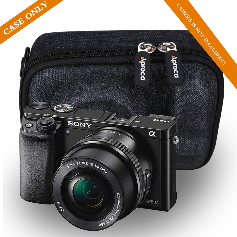 Aproca Hard Storage Carrying Protective Travel Case, For Sony Alpha A6000 / A6600 / A6500 / A6400 Mirrorless Digital Camera - Image 5