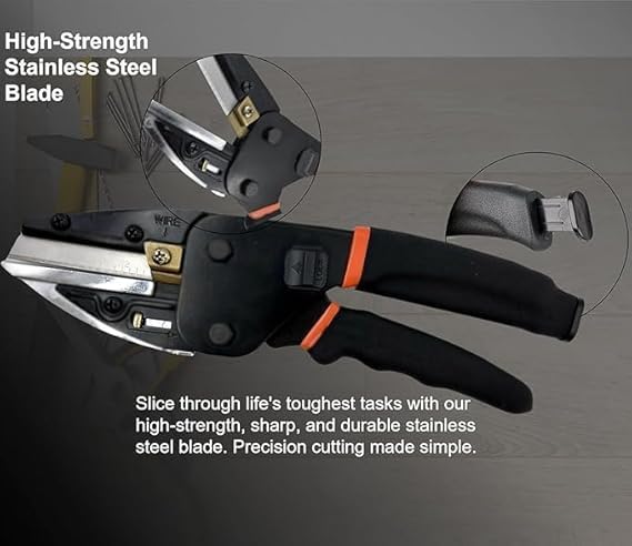 Vroxy أداة قطع الطاقة Vroxy كماشة أداة قطع ثقيلة 3 في 1 أداة قطع الطاقة متعددة الاستخدامات قاطع أسلاك كماشة 1 قطعة - Image 2