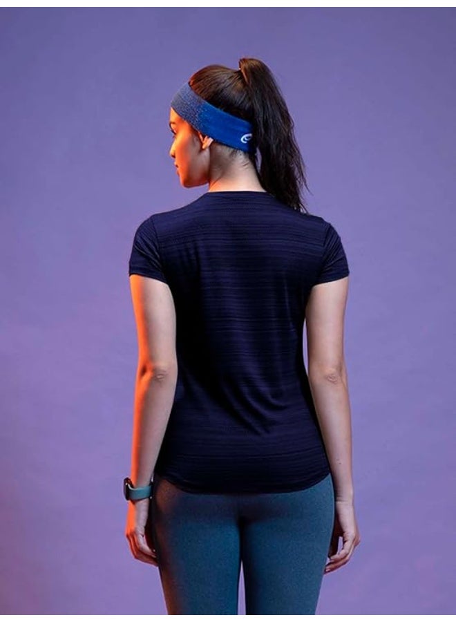 ليرا سترة نسائية سريعة الجفاف بأكمام قصيرة قابلة للتنفس ومرنة | قد يختلف لون الظل - Image 2