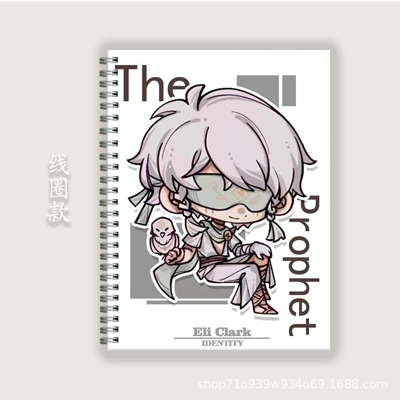 The Fifth Personality A5B5A4 Notepad Hard Shell Coil Notebook Homework Book Horizontal Line English Book Two-Dimensional Student - Image 2
