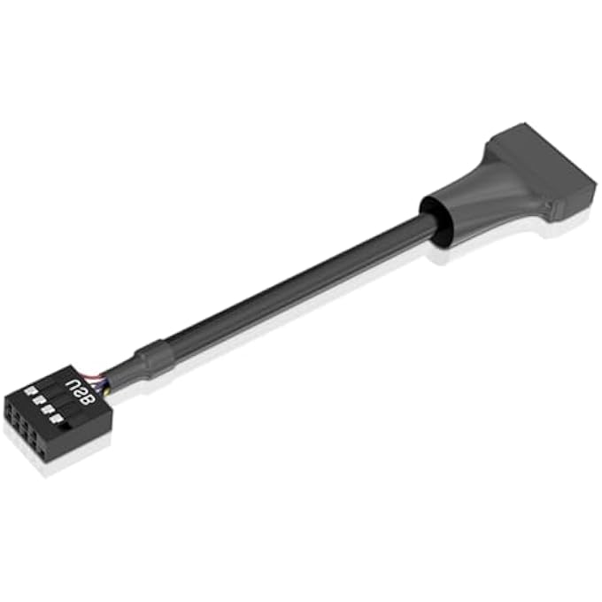 rayihni USB3.0 TO USB 2.0 CONVERSION CABLE 19/20PIN TO 9 PIN FOR MOTHERBOARDS HEADER CONNECTION - Image 1