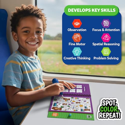 Skillmatics Reusable Search & Find Book - Water Spotter, Mess-Free, Fun Learning Activity, Animals, Travel Toy, Gifts for Boys & Girls Ages 4, 5, 6, 7, 8 - Image 5