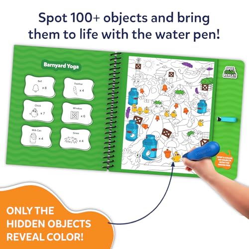 Skillmatics Reusable Search & Find Book - Water Spotter, Mess-Free, Fun Learning Activity, Animals, Travel Toy, Gifts for Boys & Girls Ages 4, 5, 6, 7, 8 - Image 4