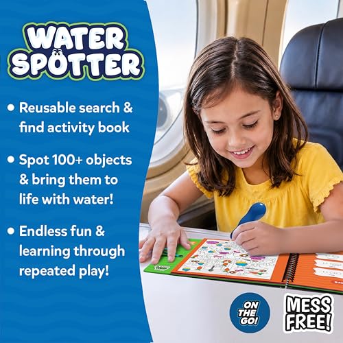 Skillmatics Reusable Search & Find Book - Water Spotter, Mess-Free, Fun Learning Activity, Animals, Travel Toy, Gifts for Boys & Girls Ages 4, 5, 6, 7, 8 - Image 2