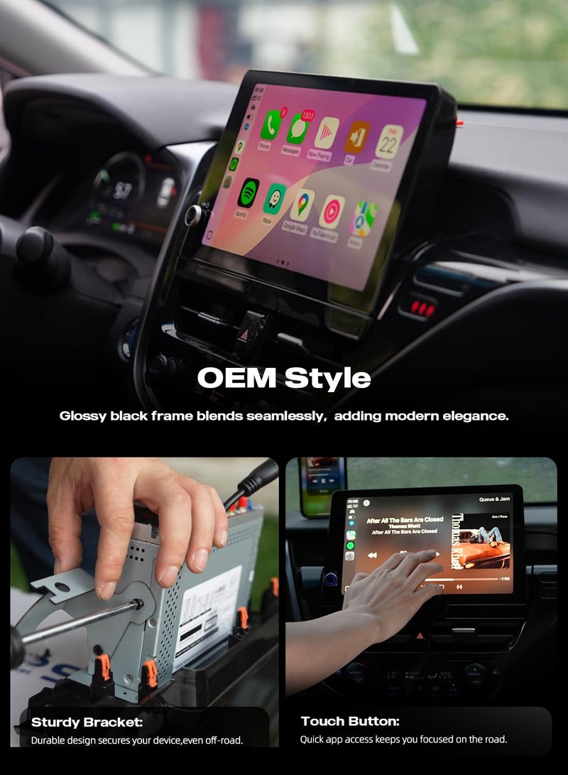 Dasaita for Toyota Camry 2021 2022 2023 Car Stereo Head Unit, 6GB+64GB, Android 13 Car Radio with 11.6" 2000 * 1200 Screen, Wireless CarPlay Android Auto, 4G LTE 5G WiFi Plug Play Upgrade - Image 4
