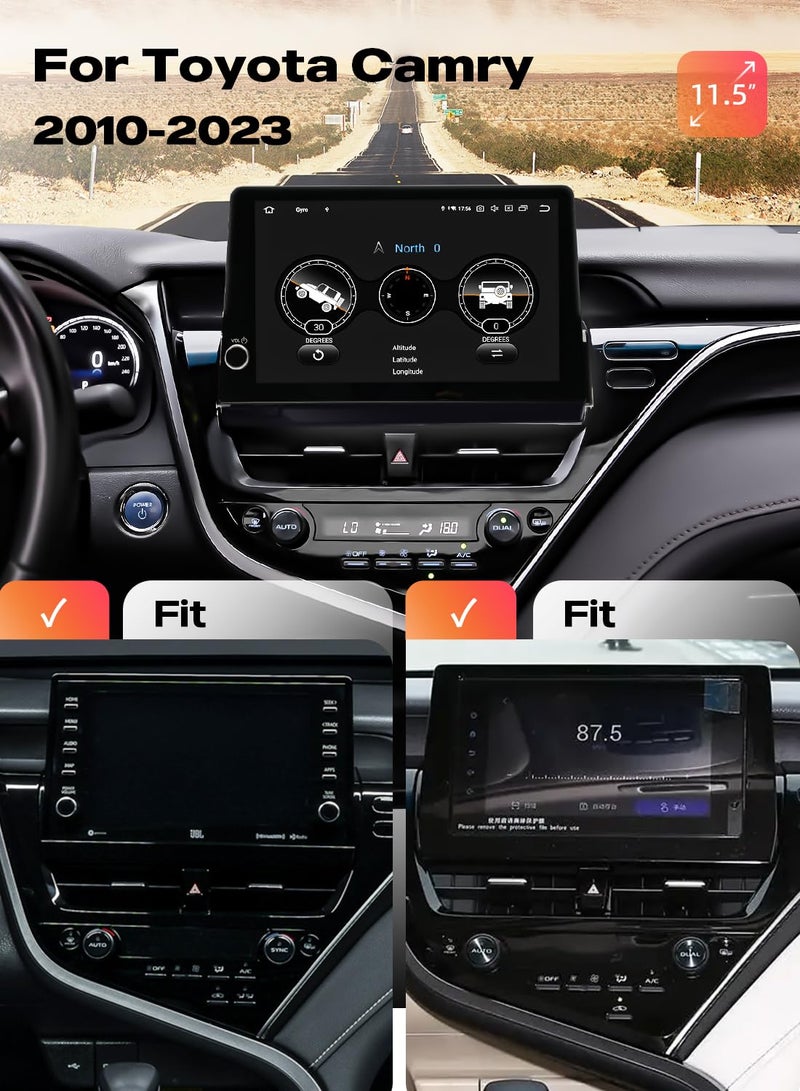 Dasaita for Toyota Camry 2021 2022 2023 Car Stereo Head Unit, 6GB+64GB, Android 13 Car Radio with 11.6" 2000 * 1200 Screen, Wireless CarPlay Android Auto, 4G LTE 5G WiFi Plug Play Upgrade - Image 2