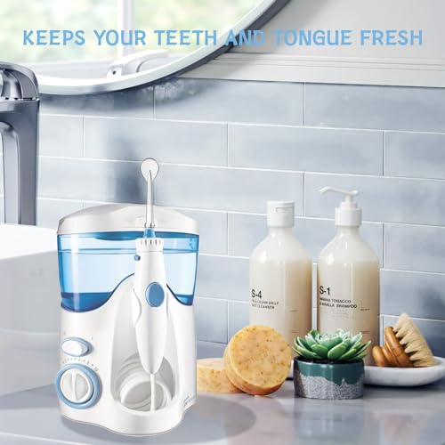 BOEEA Tongue Scraper Attachment Replacement Compatible with Waterpik Water Flosser, BOEEA Tongue Cleaner Tip for Waterpik Flosser, Oral irrigator Tongue Cleaner Tips, 3 PCS - Image 2