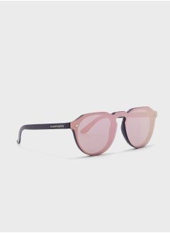 HAWKERS Rose Gold Warwick Venm Hybrid Wayfarer Sunglasses  - Image 1