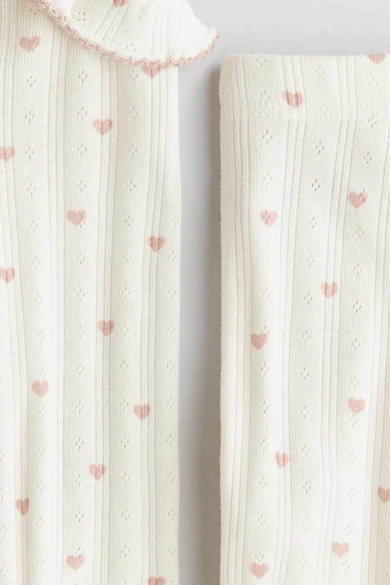 H&M 2-piece cotton jersey set