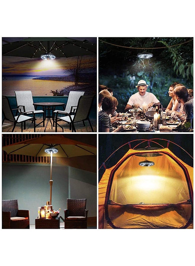 Generic Disc Umbrella Lights Outdoor Beach Camping Tent Lights Night Market Stall Lighting Umbrella Lights With Hook On The Back  - Image 3