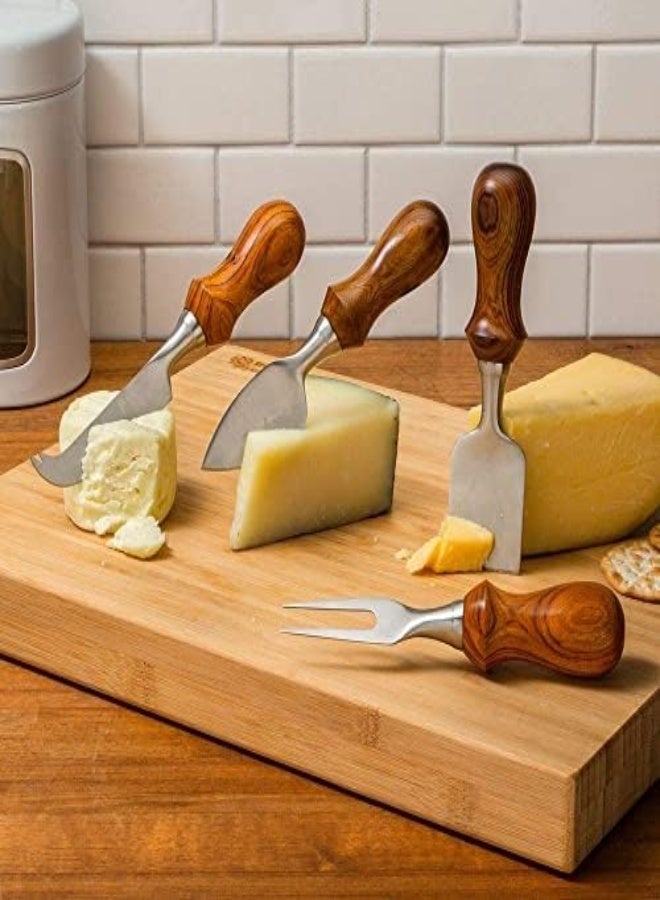 AKDC Flat Cheese Cutter Slicer Fork Knives - Image 1