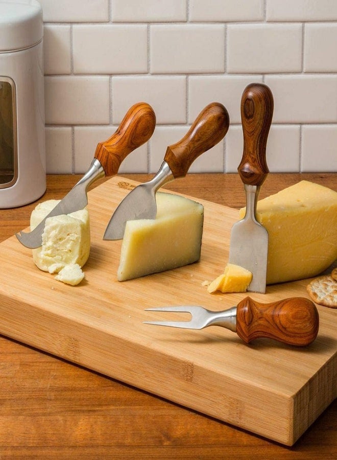 AKDC Flat Cheese Cutter Slicer Fork Knives - Image 2