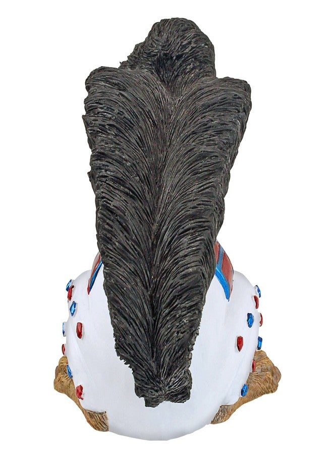 Design Toscano Elmer The Rock and Roll Squirrel Garden Statue, Realistic Full Colour - Image 3