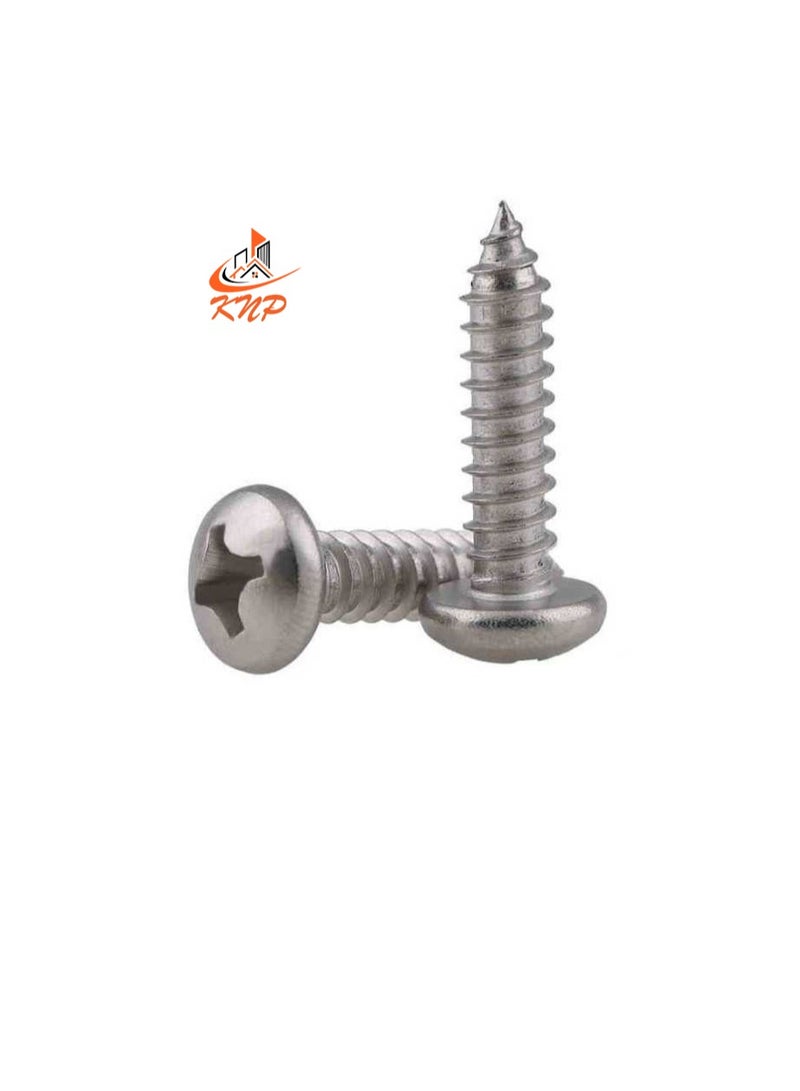 KNP Pan Head Self-Tap Screws - Pack of 50 (3/4" x 4g) - Image 3