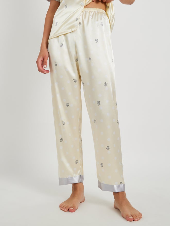 Take Two Take Two Printed Short Sleeve Shirt and Pyjama Set  - Image 5