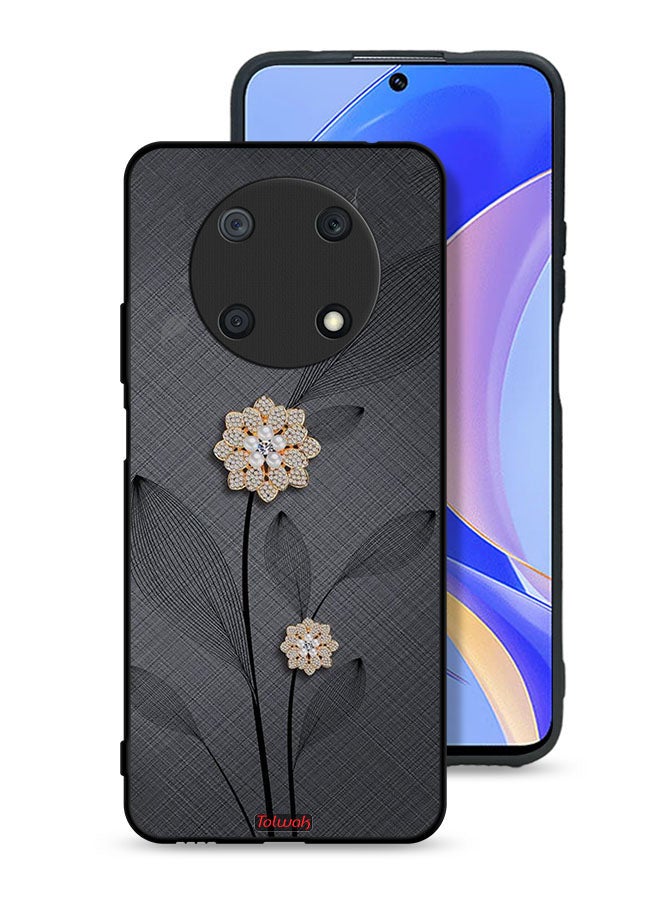 Tolwak Huawei nova Y90 Protective Case Cover Diamond Flowers Art - Image 1