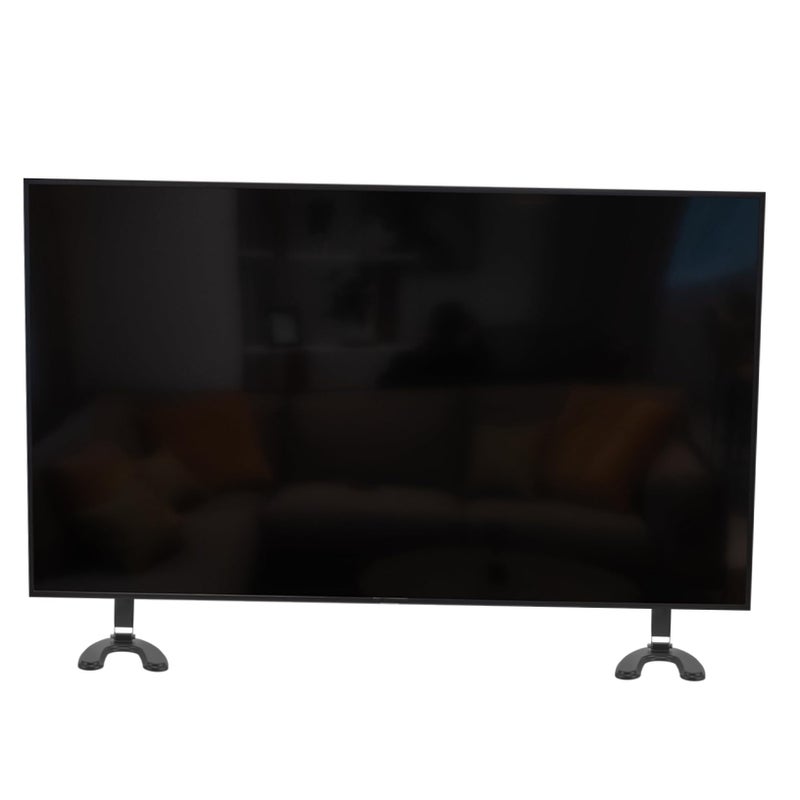 Universal Tabletop TV Base Stand Easy Installation Stable No Drilling Required Pedestal Feet - Image 5